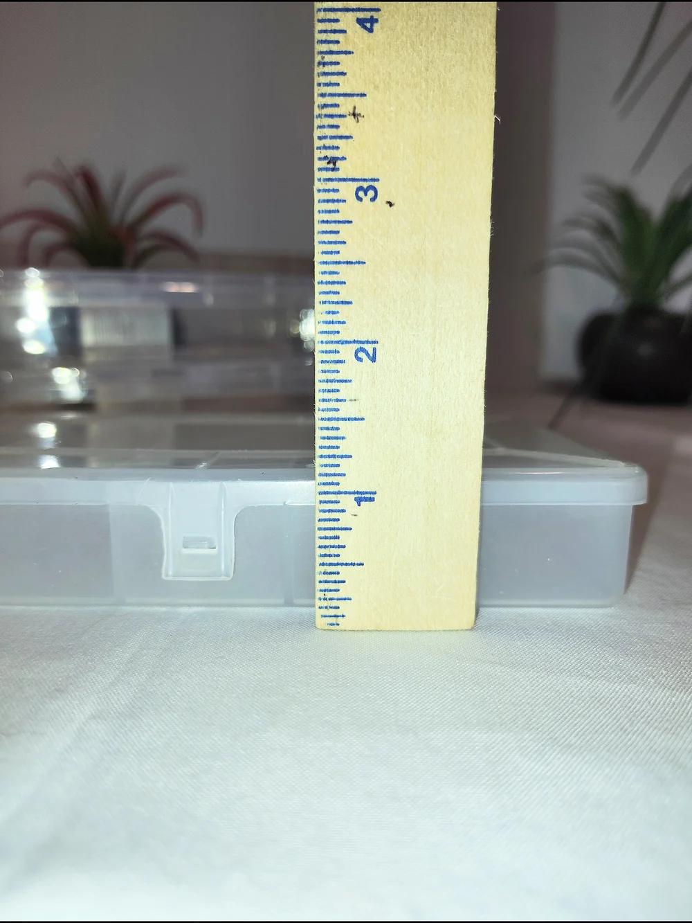 3 Clear Plastic Storage Trays